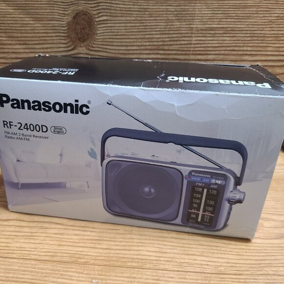 Panasonic RF-2400D FM-AM 2-Band Receiver Radio (NEW) - Picture 4 of 6